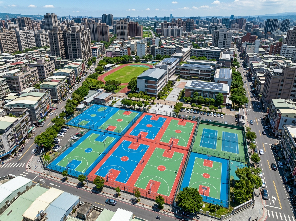 淮南市硅PU球场硅PU篮球场 - 排名