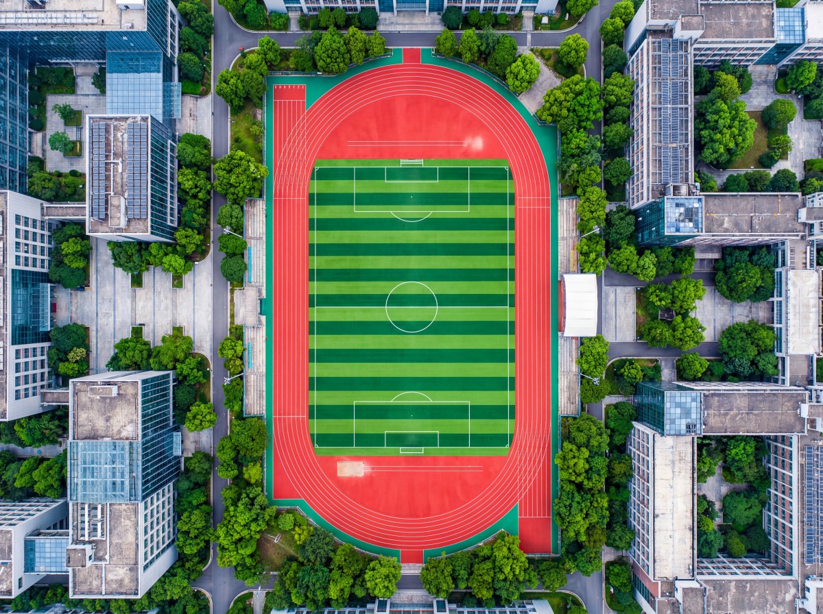 淮南市塑胶颗粒预制型塑胶跑道 - 方案